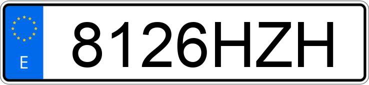 Numer rejestracyjny 8126HZH posiada AUDI A3 Numer rejestracyjny 8126HZH posiada AUDI A3