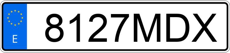 Numer rejestracyjny 8127MDX posiada VOLKSWAGEN T-ROC Numer rejestracyjny 8127MDX posiada VOLKSWAGEN T-ROC