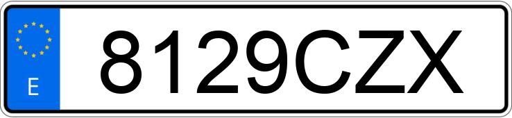 Numer rejestracyjny 8129CZX posiada BMW SERIE 3 Numer rejestracyjny 8129CZX posiada BMW SERIE 3