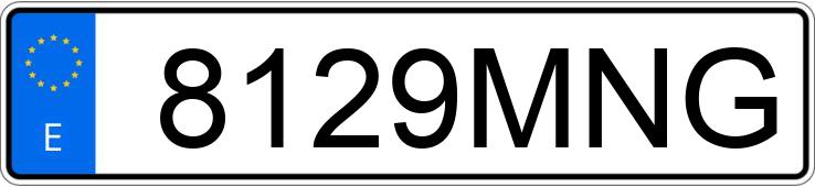 Numer rejestracyjny 8129MNG posiada VOLVO FH13