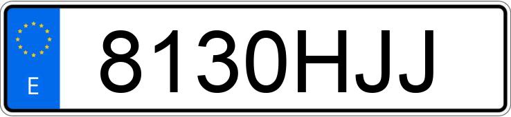 Numer rejestracyjny 8130HJJ posiada DUCATI 696