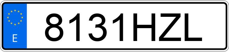 Numer rejestracyjny 8131HZL posiada FORD FIESTA Numer rejestracyjny 8131HZL posiada FORD FIESTA