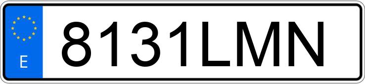 Numer rejestracyjny 8131LMN posiada TOYOTA C-HR