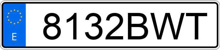 Numer rejestracyjny 8132BWT posiada RENAULT DG Numer rejestracyjny 8132BWT posiada RENAULT DG