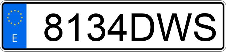 Numer rejestracyjny 8134DWS posiada OPEL ASTRA GTC 2.0T OPC