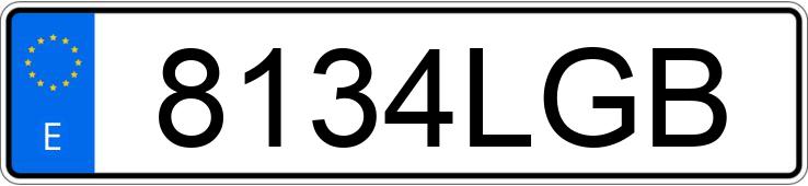 Numer rejestracyjny 8134LGB posiada SUZUKI JIMNY 1.5 MODE3 AWD