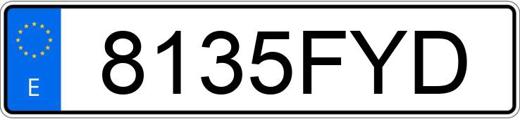 Numer rejestracyjny 8135FYD posiada AUDI TT Numer rejestracyjny 8135FYD posiada AUDI TT