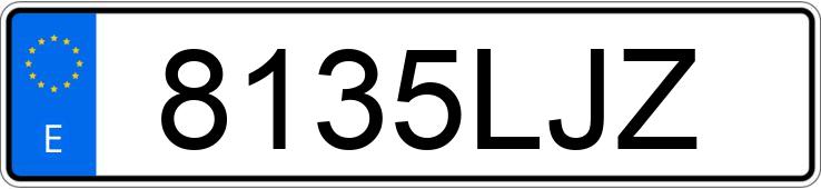 Numer rejestracyjny 8135LJZ posiada RENAULT CLIO Numer rejestracyjny 8135LJZ posiada RENAULT CLIO