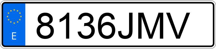 Numer rejestracyjny 8136JMV posiada FIAT TIPO