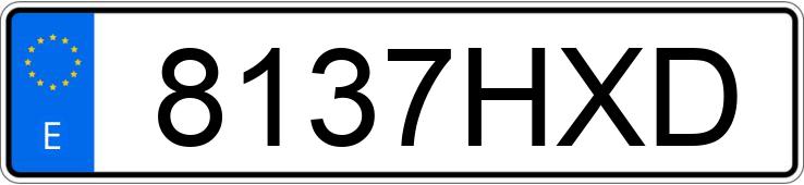 Numer rejestracyjny 8137HXD posiada SUBARU FORESTER Numer rejestracyjny 8137HXD posiada SUBARU FORESTER