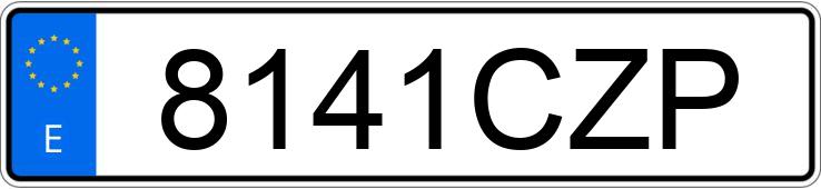 Numer rejestracyjny 8141CZP posiada YAMAHA XVZ 1300 Numer rejestracyjny 8141CZP posiada YAMAHA XVZ 1300