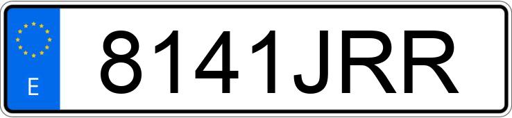 Numer rejestracyjny 8141JRR posiada PEUGEOT 208