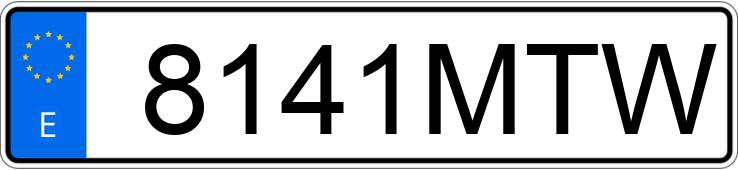 Numer rejestracyjny 8141MTW posiada FORD FOCUS Numer rejestracyjny 8141MTW posiada FORD FOCUS