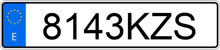 Numer rejestracyjny 8143KZS posiada HYUNDAI KONA Numer rejestracyjny 8143KZS posiada HYUNDAI KONA