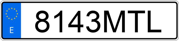 Numer rejestracyjny 8143MTL posiada MERCEDES V (638-639-447) Numer rejestracyjny 8143MTL posiada MERCEDES V (638-639-447)