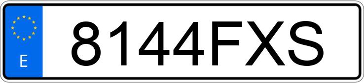 Numer rejestracyjny 8144FXS posiada CITROEN JUMPY Numer rejestracyjny 8144FXS posiada CITROEN JUMPY