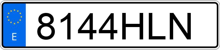 Numer rejestracyjny 8144HLN posiada PEUGEOT 308 Numer rejestracyjny 8144HLN posiada PEUGEOT 308