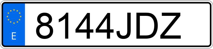 Numer rejestracyjny 8144JDZ posiada RENAULT CLIO Numer rejestracyjny 8144JDZ posiada RENAULT CLIO