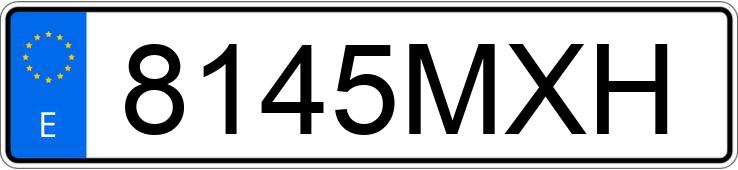 Numer rejestracyjny 8145MXH posiada MAZDA MAZDA3 Numer rejestracyjny 8145MXH posiada MAZDA MAZDA3