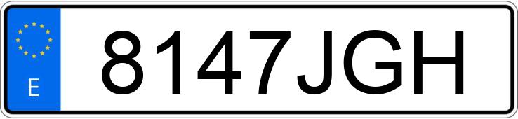 Numer rejestracyjny 8147JGH posiada BMW X4 Numer rejestracyjny 8147JGH posiada BMW X4