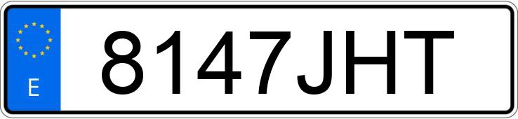 Numer rejestracyjny 8147JHT posiada AUDI A4 Numer rejestracyjny 8147JHT posiada AUDI A4