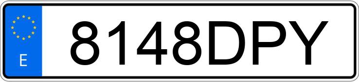 Numer rejestracyjny 8148DPY posiada BMW SERIE 3 Numer rejestracyjny 8148DPY posiada BMW SERIE 3