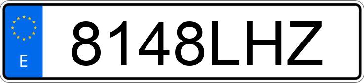 Numer rejestracyjny 8148LHZ posiada BMW SERIE 3