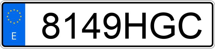 Numer rejestracyjny 8149HGC posiada AUDI A4 Numer rejestracyjny 8149HGC posiada AUDI A4