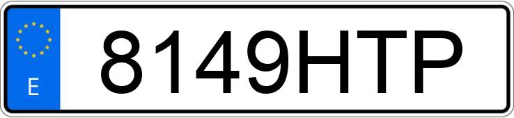 Numer rejestracyjny 8149HTP posiada RENAULT MEGANE COUPE Numer rejestracyjny 8149HTP posiada RENAULT MEGANE COUPE