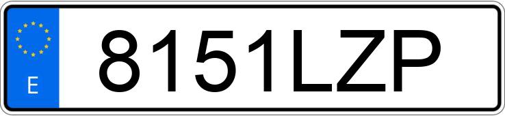 Numer rejestracyjny 8151LZP posiada OPEL CORSA