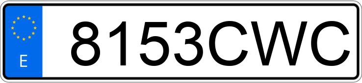 Numer rejestracyjny 8153CWC posiada JAGUAR X TYPE