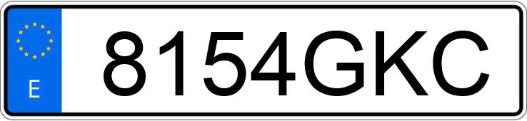 Numer rejestracyjny 8154GKC posiada OPEL ZAFIRA Numer rejestracyjny 8154GKC posiada OPEL ZAFIRA