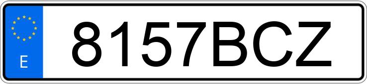 Numer rejestracyjny 8157BCZ posiada RENAULT MEGANE Numer rejestracyjny 8157BCZ posiada RENAULT MEGANE