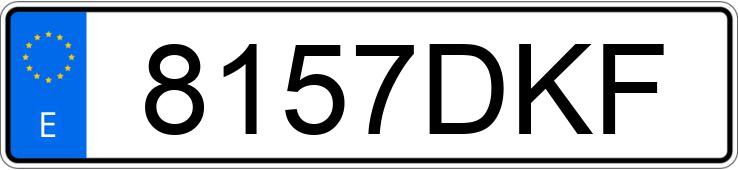 Numer rejestracyjny 8157DKF posiada MITSUBISHI L 200