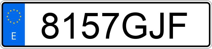 Numer rejestracyjny 8157GJF posiada BMW X5 Numer rejestracyjny 8157GJF posiada BMW X5