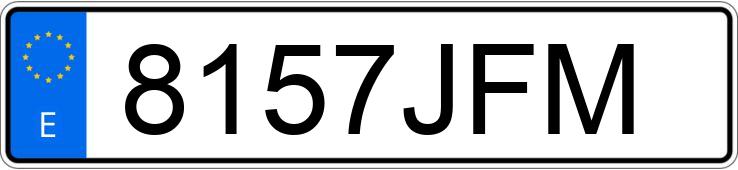 Numer rejestracyjny 8157JFM posiada RENAULT MEGANE Numer rejestracyjny 8157JFM posiada RENAULT MEGANE