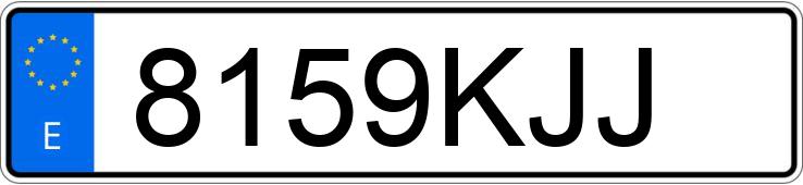 Numer rejestracyjny 8159KJJ posiada AUDI A3 SPORTBACK Numer rejestracyjny 8159KJJ posiada AUDI A3 SPORTBACK