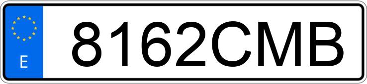 Numer rejestracyjny 8162CMB posiada FORD MONDEO