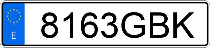 Numer rejestracyjny 8163GBK posiada RENAULT CLIO Numer rejestracyjny 8163GBK posiada RENAULT CLIO