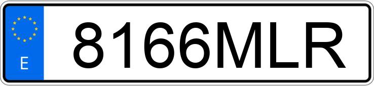 Numer rejestracyjny 8166MLR posiada BMW SERIE 2