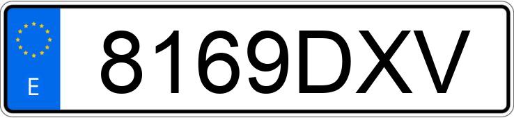 Numer rejestracyjny 8169DXV posiada OPEL ASTRA