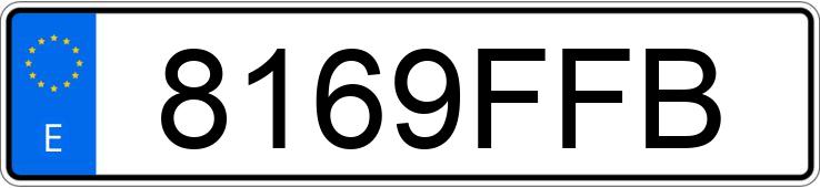 Numer rejestracyjny 8169FFB posiada SUBARU FORESTER