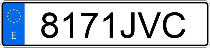 Numer rejestracyjny 8171JVC posiada NISSAN JUKE