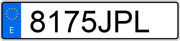 Numer rejestracyjny 8175JPL posiada PEUGEOT 308