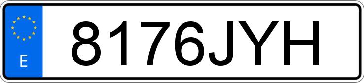 Numer rejestracyjny 8176JYH posiada AUDI A3 SPORTBACK Numer rejestracyjny 8176JYH posiada AUDI A3 SPORTBACK