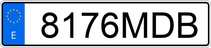 Numer rejestracyjny 8176MDB posiada NISSAN QASHQAI