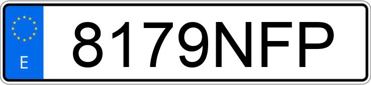 Numer rejestracyjny 8179NFP posiada VOLKSWAGEN GOLF Numer rejestracyjny 8179NFP posiada VOLKSWAGEN GOLF