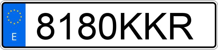 Numer rejestracyjny 8180KKR posiada MERCEDES C (205) Numer rejestracyjny 8180KKR posiada MERCEDES C (205)