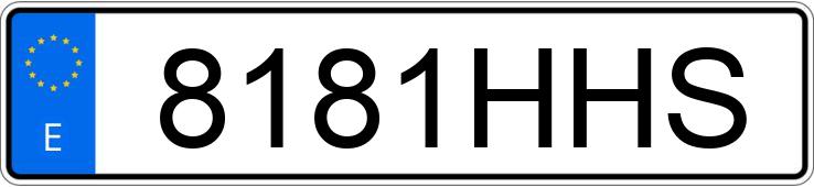 Numer rejestracyjny 8181HHS posiada FORD MONDEO Numer rejestracyjny 8181HHS posiada FORD MONDEO