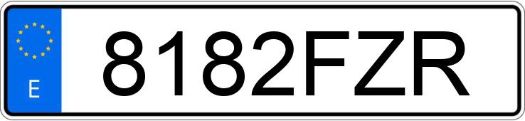 Numer rejestracyjny 8182FZR posiada FIAT DUCATO Numer rejestracyjny 8182FZR posiada FIAT DUCATO